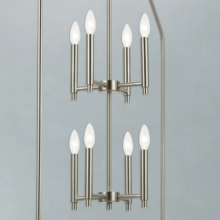 Kichler 52724 Madden 8-lt 24" Pendant - Brushed Nickel