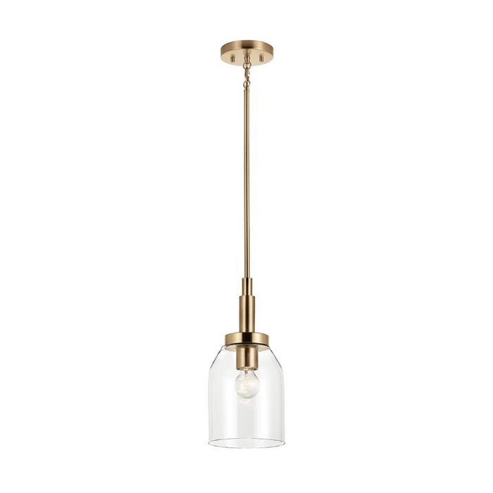 Kichler 52725 Madden 1-lt 7" Pendant - Champagne Bronze