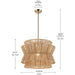 Kichler 52734 Ophira 1-lt 22" Pendant