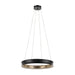 Kichler 52746 Larousse 1-lt 30" LED Chandelier - Black/Champagne Bronze
