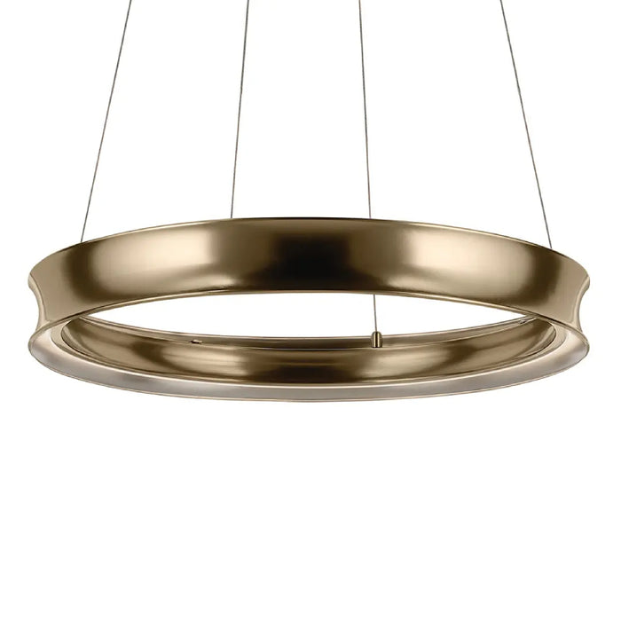 Kichler 52746 Larousse 1-lt 30" LED Chandelier - Champagne Bronze