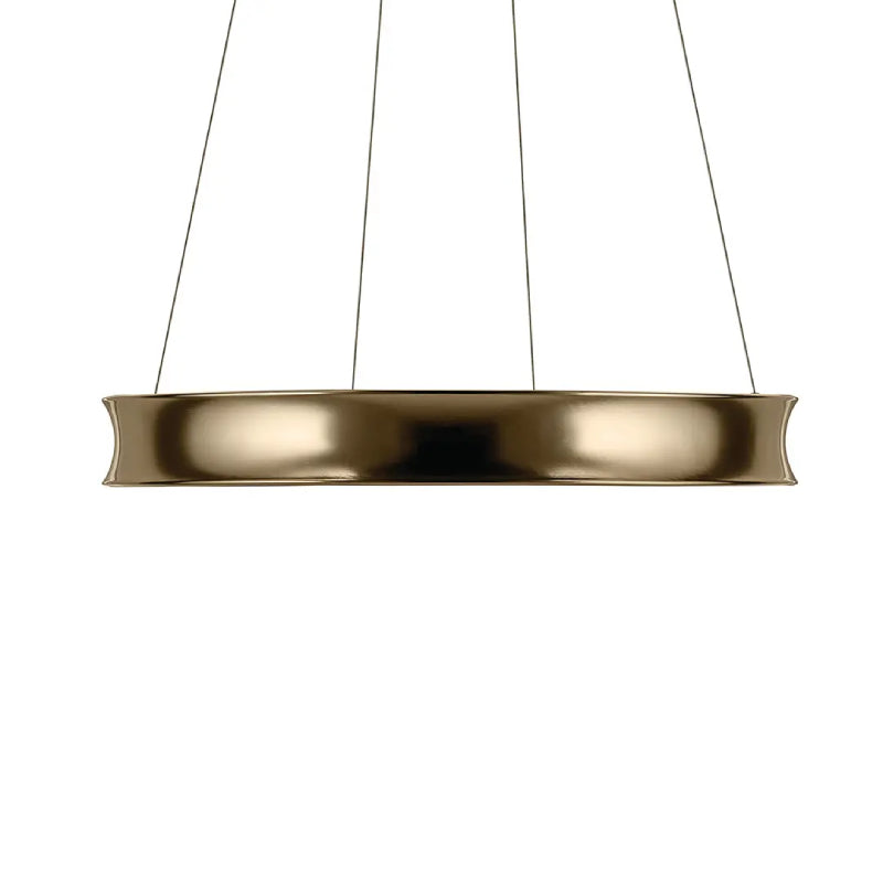 Kichler 52746 Larousse 1-lt 30" LED Chandelier - Champagne Bronze