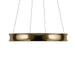 Kichler 52746 Larousse 1-lt 30" LED Chandelier - Champagne Bronze