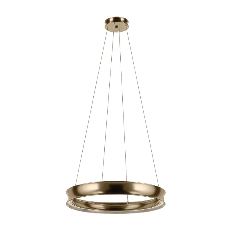 Kichler 52746 Larousse 1-lt 30" LED Chandelier - Champagne Bronze