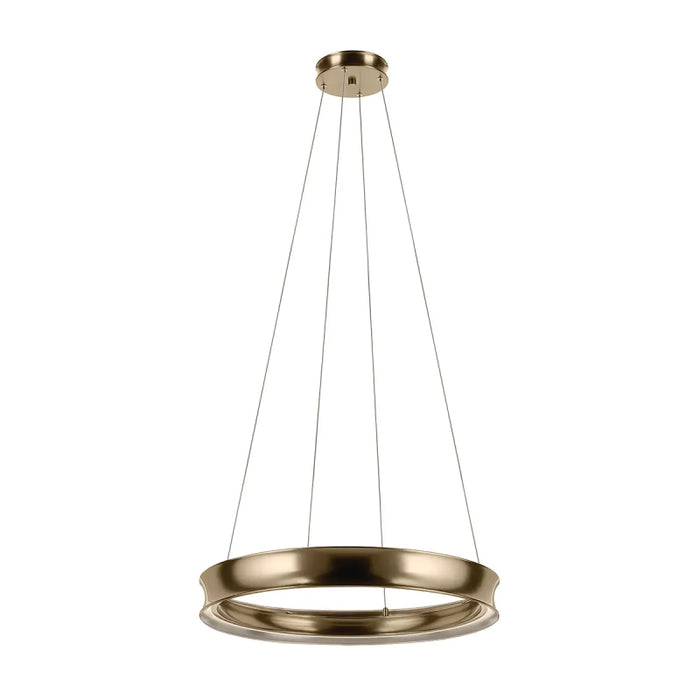 Kichler 52746 Larousse 1-lt 30" LED Chandelier - Champagne Bronze