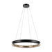 Kichler 52747 Larousse 1-lt 40" LED Chandelier - Black/Champagne Bronze