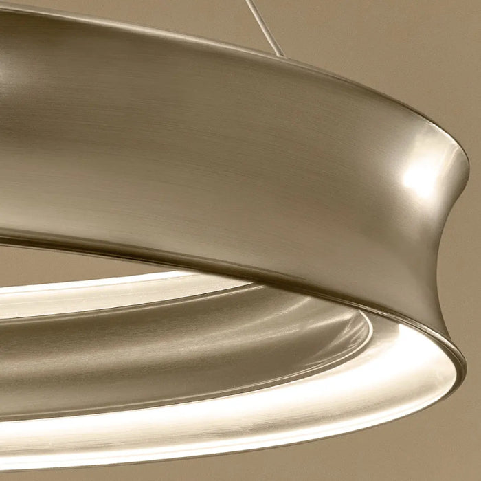 Kichler 52747 Larousse 1-lt 40" LED Chandelier - Champagne Bronze
