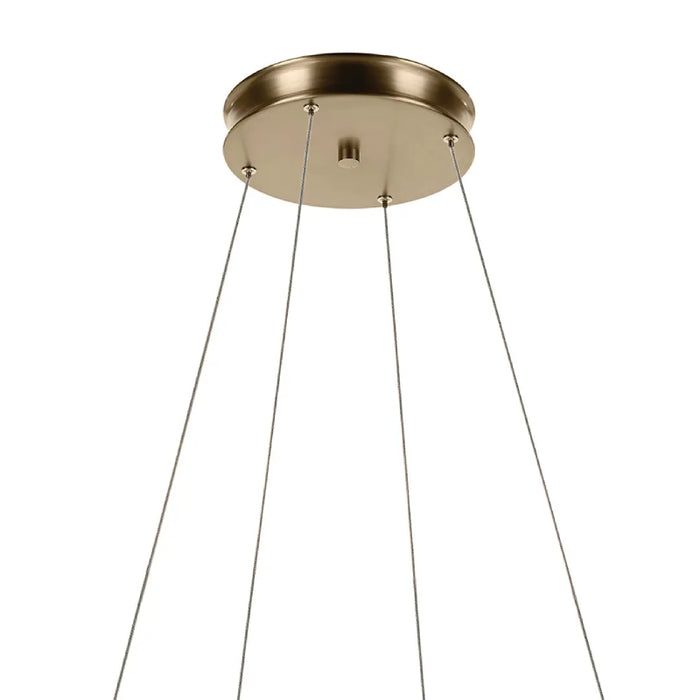 Kichler 52747 Larousse 1-lt 40" LED Chandelier - Champagne Bronze
