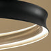 Kichler 52748 Larousse 1-lt 50" LED Chandelier - Black/Champagne Bronze