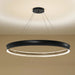 Kichler 52748 Larousse 1-lt 50" LED Chandelier - Black/Champagne Bronze