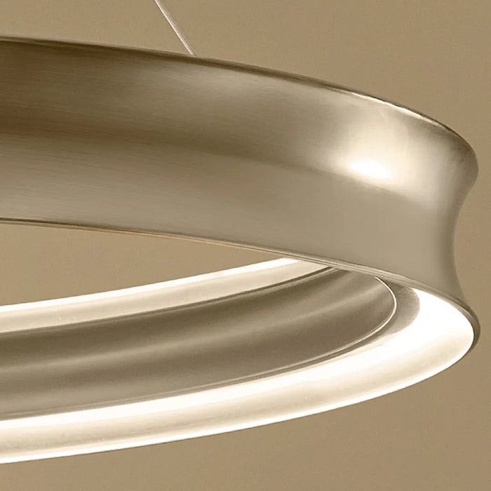 Kichler 52748 Larousse 1-lt 50" LED Chandelier - Champagne Bronze