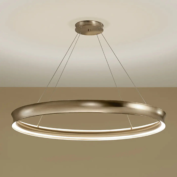 Kichler 52748 Larousse 1-lt 50" LED Chandelier -  Champagne Bronze