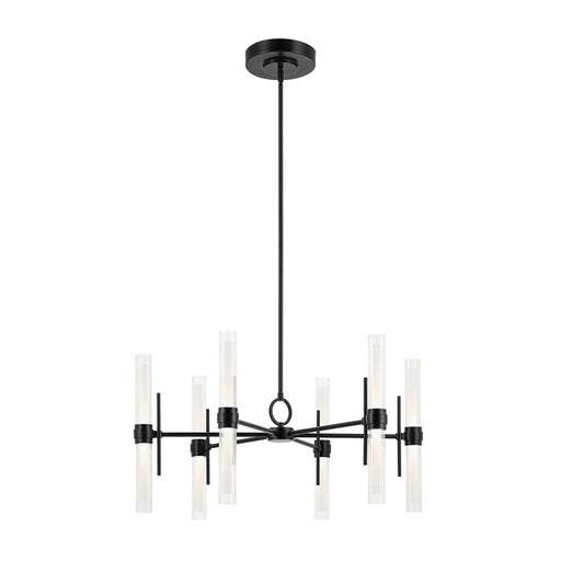 Kichler 52752 Riven 12-lt 33" LED Chandelier - Black