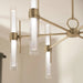Kichler 52752 Riven 12-lt 33" LED Chandelier - Champagne Bronze