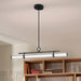 Kichler 52753 Riven 1-lt 48" LED Chandelier - Black