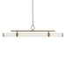 Kichler 52753 Riven 1-lt 48" LED Chandelier - Champagne Bronze