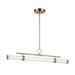 Kichler 52753 Riven 1-lt 48" LED Chandelier - Champagne Bronze