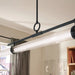 Kichler 52754 Riven 1-lt 60" LED Chandelier - Black