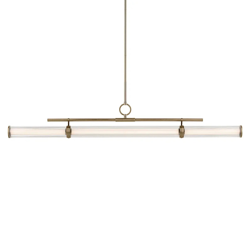 Kichler 52754 Riven 1-lt 60" LED Chandelier - Champagne Bronze