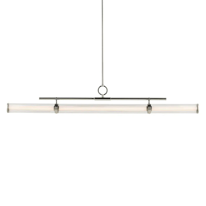 Kichler 52754 Riven 1-lt 60" LED Chandelier - Polished Nickel