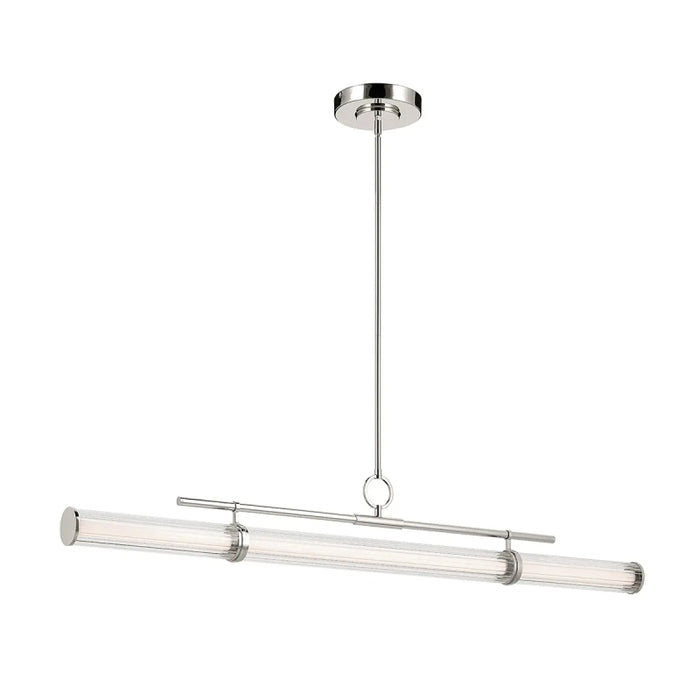 Kichler 52754 Riven 1-lt 60" LED Chandelier - Polished Nickel
