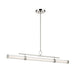 Kichler 52754 Riven 1-lt 60" LED Chandelier - Polished Nickel