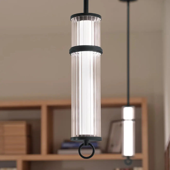 Kichler 52755 Riven 1-lt 5" LED Pendant - Black