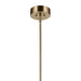 Kichler 52755 Riven 1-lt 5" LED Pendant - Champagne Bronze