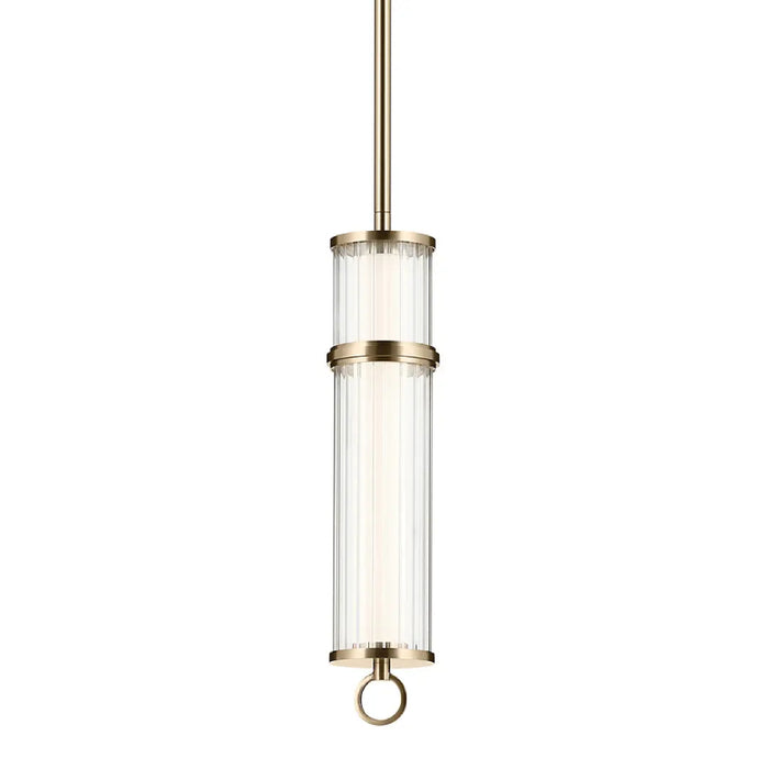 Kichler 52755 Riven 1-lt 5" LED Pendant - Champagne Bronze