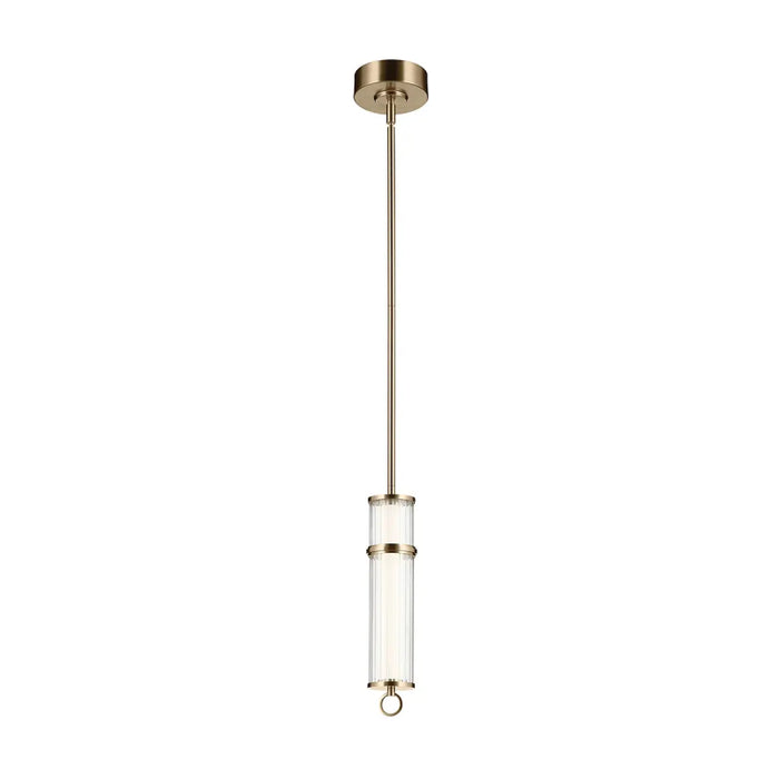 Kichler 52755 Riven 1-lt 5" LED Pendant - Champagne Bronze
