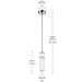 Kichler 52755 Riven 1-lt 5" LED Pendant