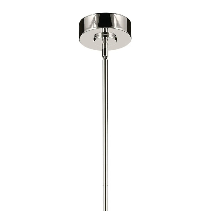 Kichler 52755 Riven 1-lt 5" LED Pendant - Polished Nickel