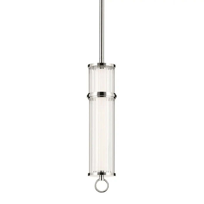 Kichler 52755 Riven 1-lt 5" LED Pendant - Polished Nickel