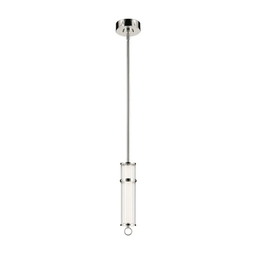 Kichler 52755 Riven 1-lt 5" LED Pendant - Polished Nickel
