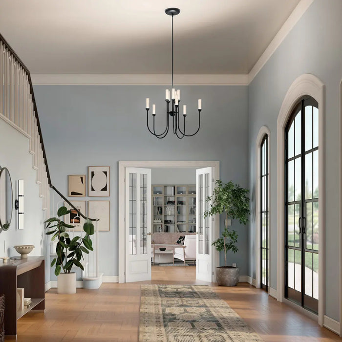 Kichler 52757 Moraine 10-lt 30" LED Chandelier