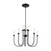 Kichler 52757 Moraine 10-lt 30" LED Chandelier - Black