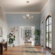 Kichler 52757 Moraine 10-lt 30" LED Chandelier
