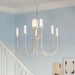 Kichler 52757 Moraine 10-lt 30" LED Chandelier - Polished Nickel