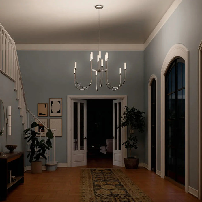 Kichler 52758 Moraine 12-lt 50" LED Chandelier