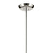 Kichler 52758 Moraine 12-lt 50" LED Chandelier - Polished Nickel