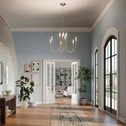Kichler 52759 Moraine 12-lt 40" LED Chandelier