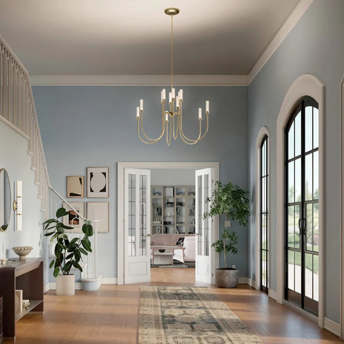 Kichler 52759 Moraine 12-lt 40" LED Chandelier