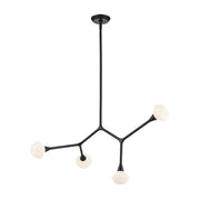 Kichler 52762 Cassius 4-lt 40" Chandelier - Black