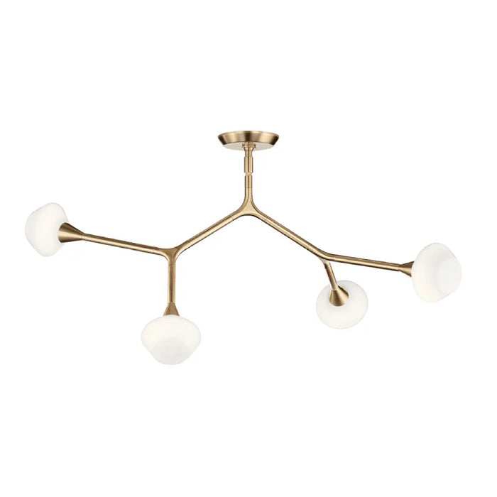 Kichler 52762 Cassius 4-lt 40" Chandelier - Champagne Bronze