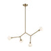 Kichler 52762 Cassius 4-lt 40" Chandelier - Champagne Bronze