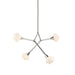 Kichler 52762 Cassius 4-lt 40" Chandelier - Polished Nickel