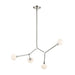 Kichler 52762 Cassius 4-lt 40" Chandelier - Polished Nickel