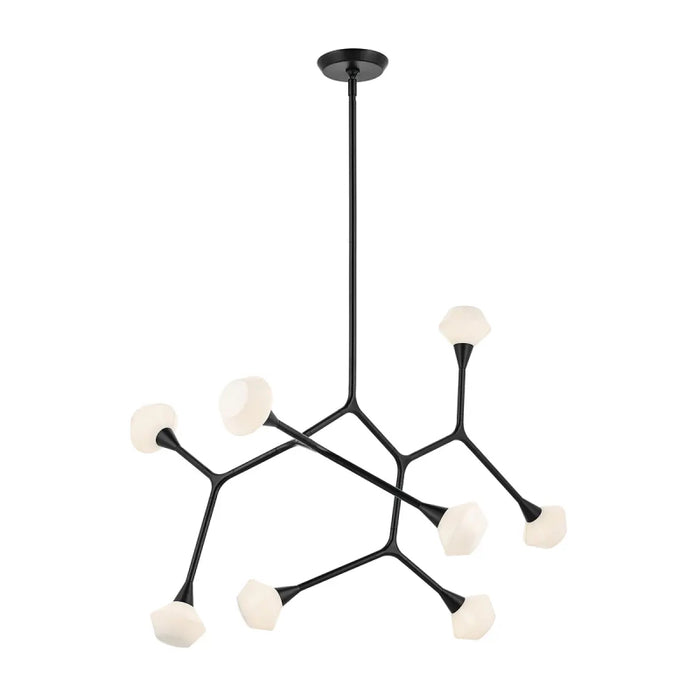 Kichler 52763 Cassius 8-lt 53" Chandelier - Black