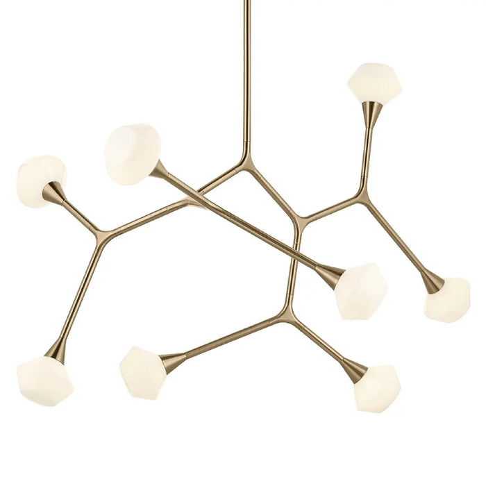 Kichler 52763 Cassius 8-lt 53" Chandelier - Champagne Bronze