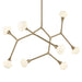Kichler 52763 Cassius 8-lt 53" Chandelier - Champagne Bronze